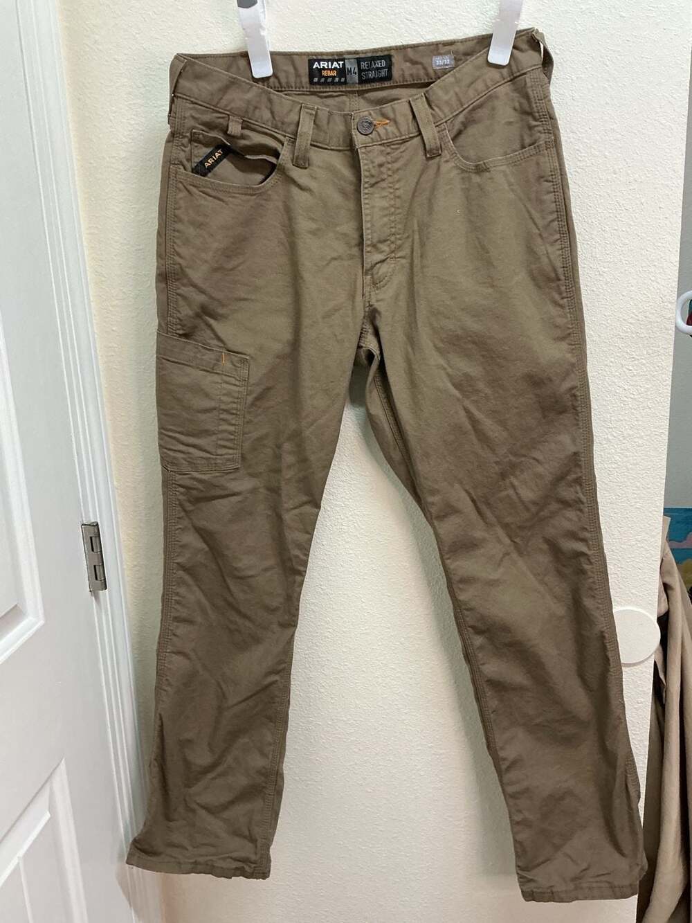 Ariat Rebar M4 Relaxed Straight Work Pants 33/32